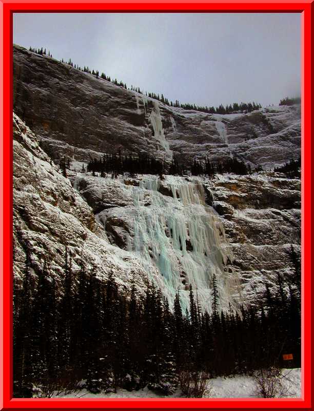 Frozen Waterfall